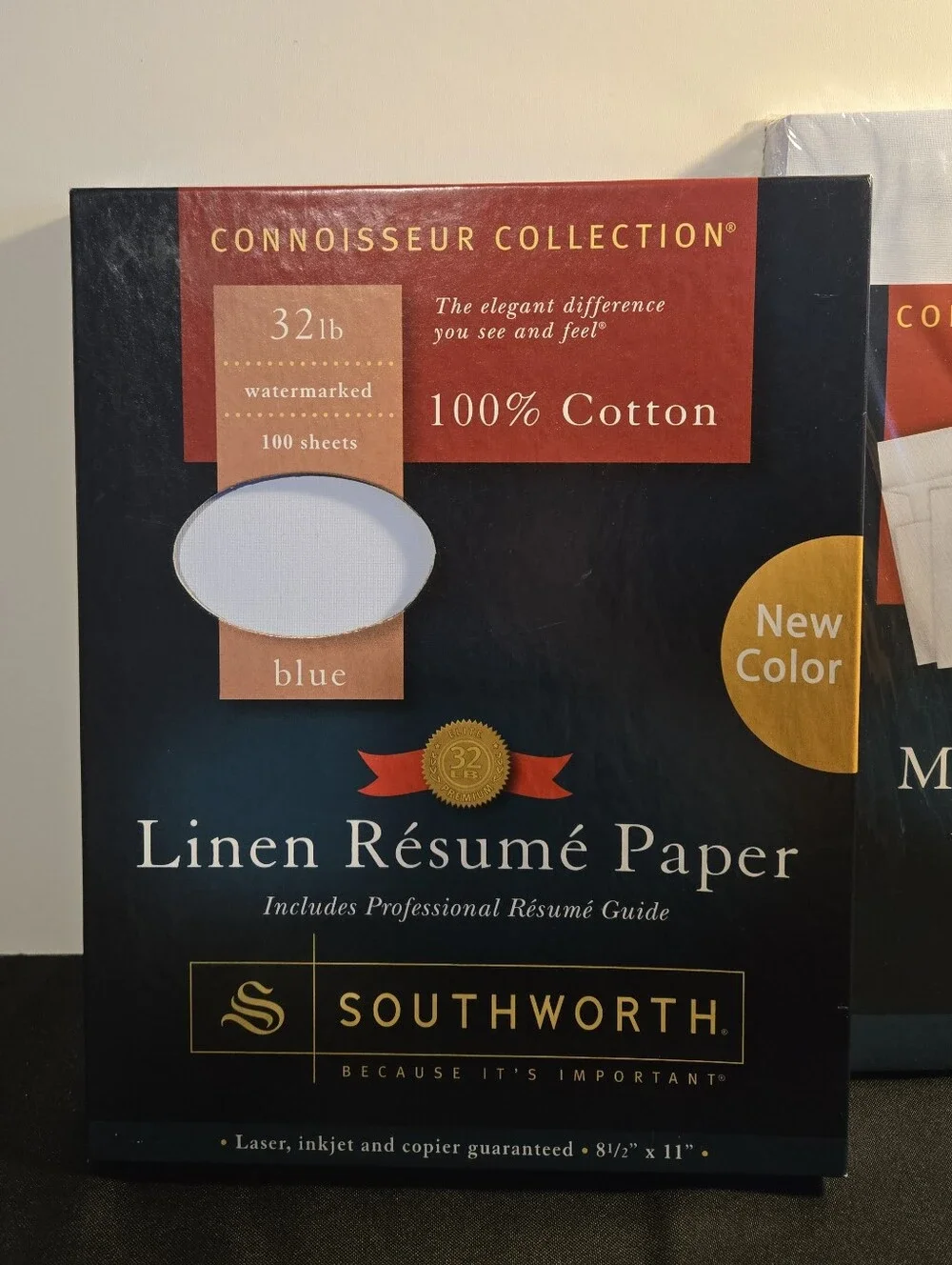 Southworth Connoisseur Collection Linen Résumé Paper + Mailing Envelopes